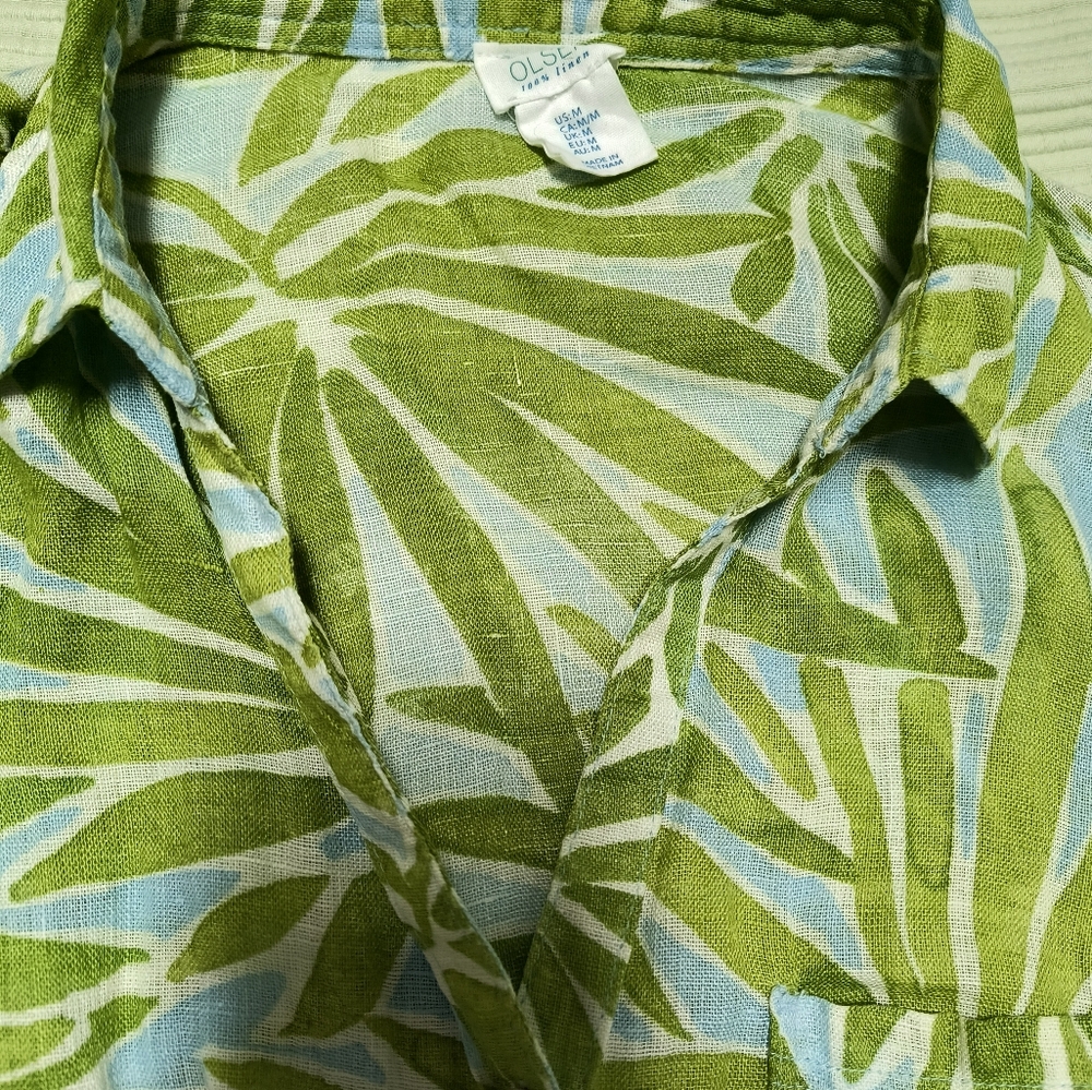 Sigrid Olsen Linen Summer Shirt